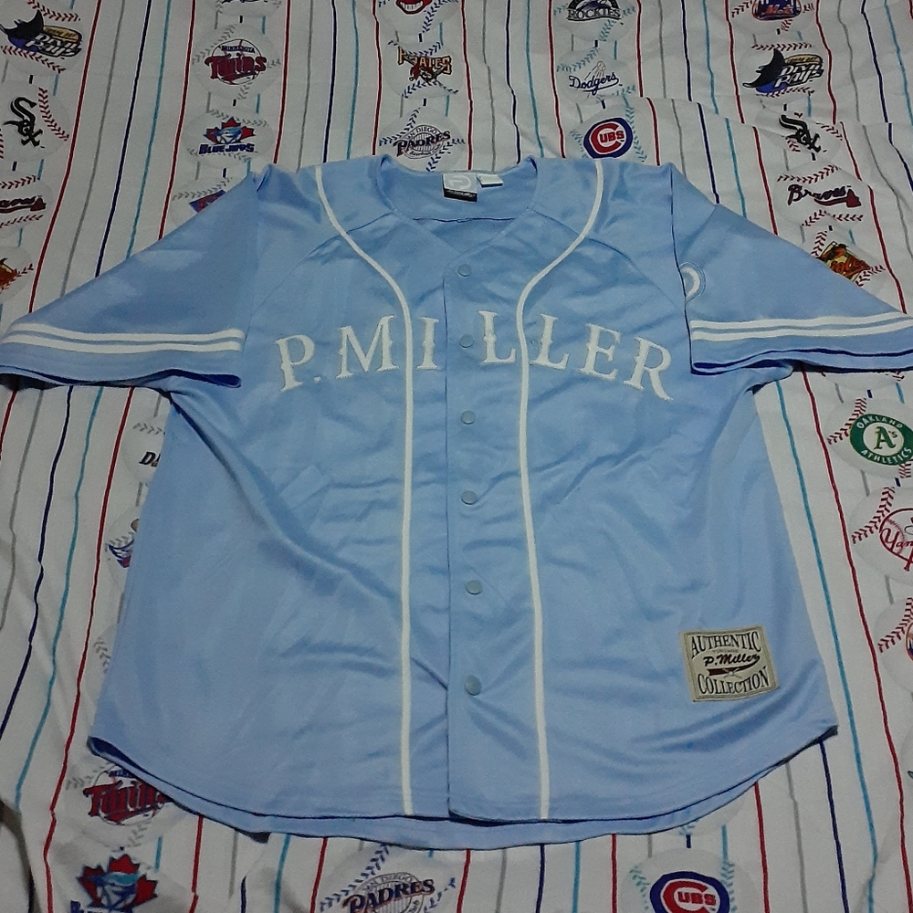 Y2K Master P Miller Baseball Jersey No Limit Rap Hip Hop Tee Vintage